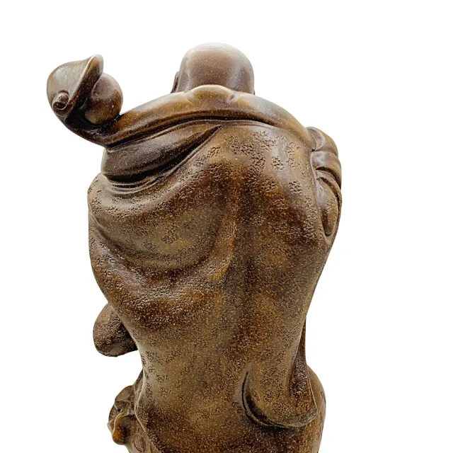 【藏古祥館】彌勒佛紫砂擺飾(紫砂)