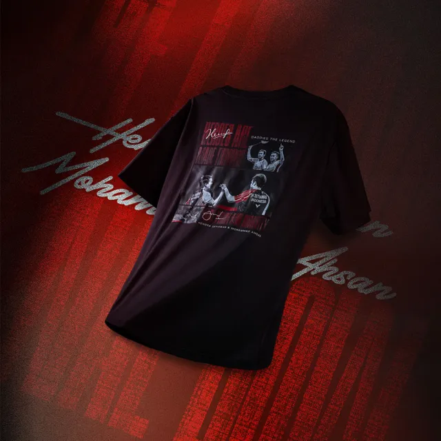 【VICTOR 勝利體育】Daddies the Legend 紀念衫 中性款(T-501DTL C黑)