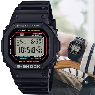 【CASIO 卡西歐】G-SHOCK 經典電子手錶(DW-5600RL-1)