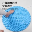 【ANTIAN】大+小組合 親子指壓板磁石超慢跑 疏通經絡原地跑步足底按摩墊 圓形足療按摩腳墊 55cm+38cm