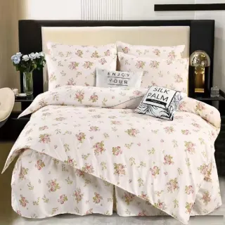 彩舍家居暖舖棉抗菌床罩周慶組-雙人