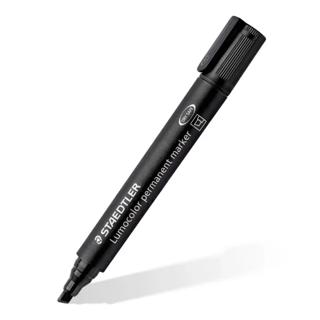 【STAEDTLER 施德樓】施德樓 防乾油性麥克筆-斜頭 MS350