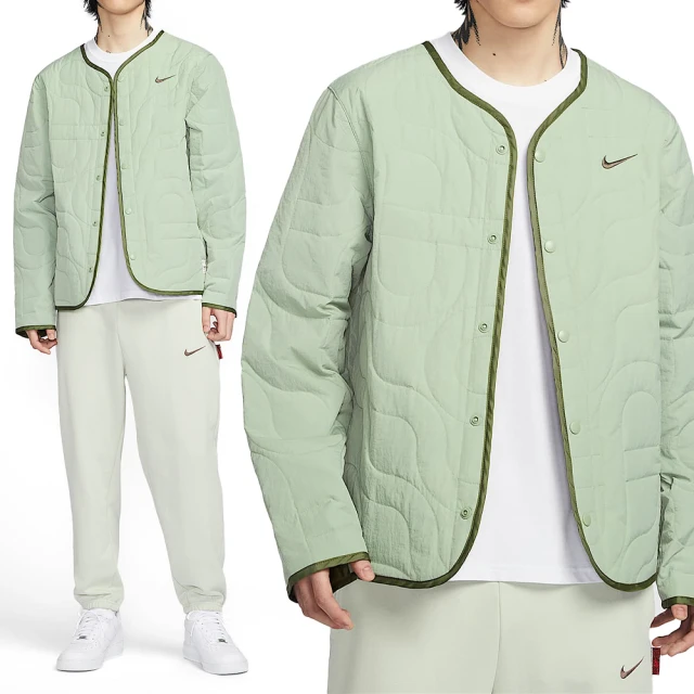 NIKE 耐吉 CNY Padded JKT 男款 綠色 運動 休閒 夾克 CNY 新年 外套 HV8204-370