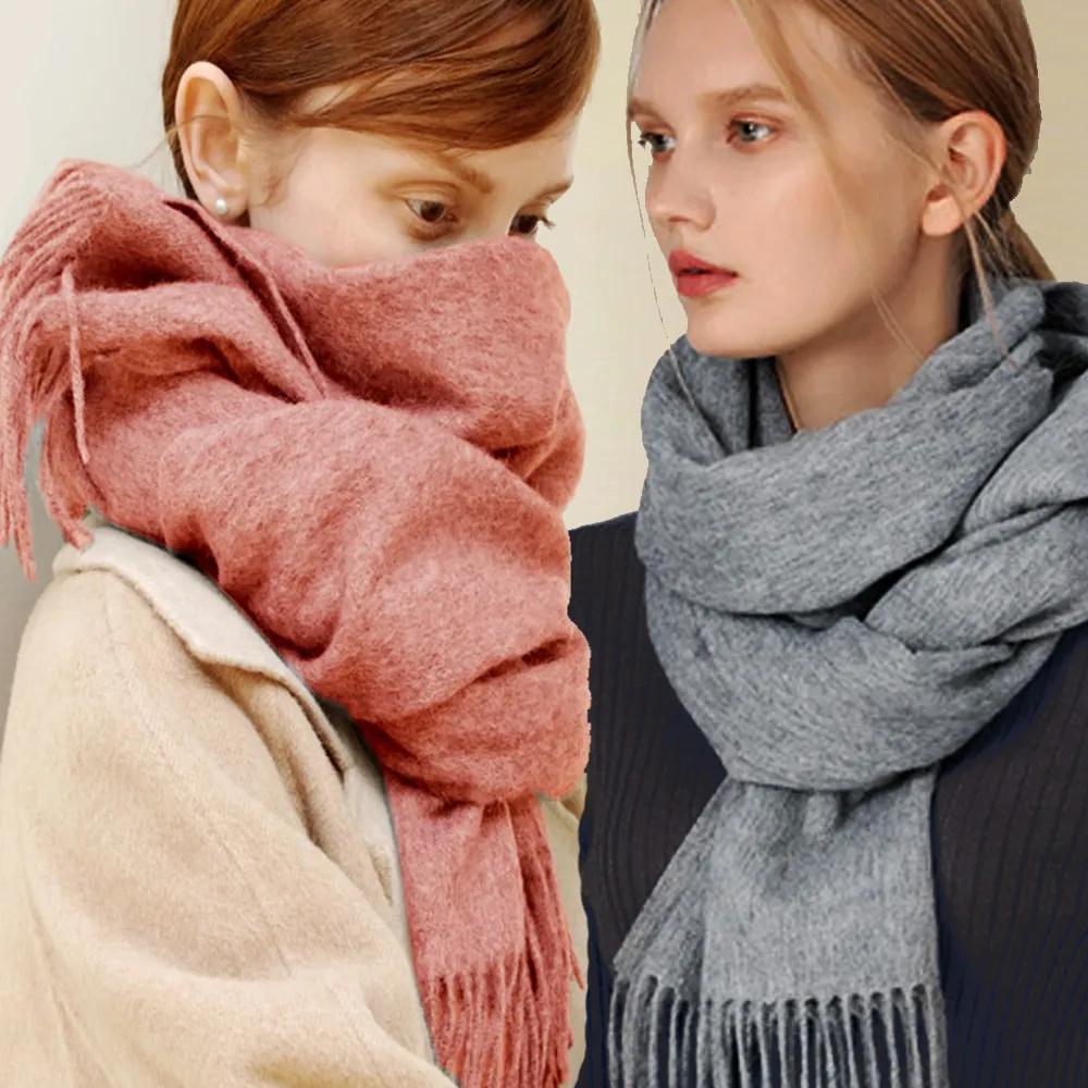 5TH AVE】BABY 羊絨初剪羊毛軟儒圍巾披肩(多色選) - momo購物網- 好評