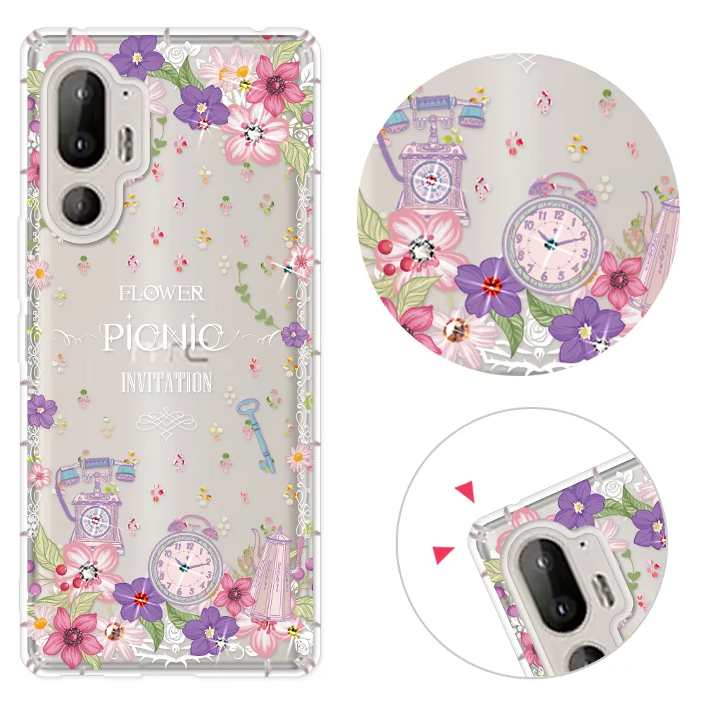 【YOURS】HTC 全系列 彩鑽防摔手機殼-野之宴(U24Pro/U23Pro/Desire22Pro/D21Pro/U23/U12+/U11+/U1)