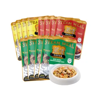 【MAOUP 毛起來】蒸的餐包 150g*12入(副食/全齡犬/寵物鮮食/低敏/口味任選/全齡適用/鮮食餐包)