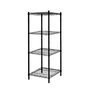【KIWISH】耐用MIT鐵架46X40X150四層置物架(四層架/廚房架/層架/鐵架/置物架/電器架/鐵力士架/廚房收納架)