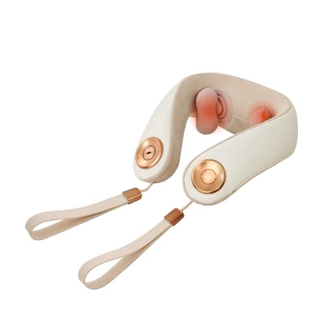 TOKUYO 督洋 TH-523 肩頸按摩機，專為頸部設計的揉捏式按摩，內建溫熱功能及音樂播放，提供舒緩頸肩疲勞。充電式設計，輕巧僅0.8kg，尺寸25.5x22.7x11cm，多色系選擇，中國製造，1年保固，BSMI R35573認證。適合日常放鬆，個人衛生用品。