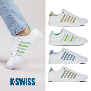 【K-SWISS】時尚運動鞋 Court Tiebreak-男女-七款任選(小白鞋 快倉限定)