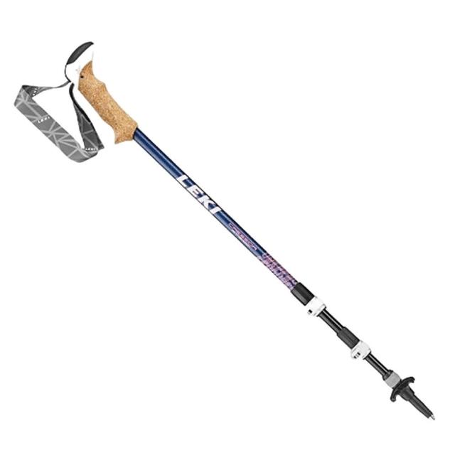 【LEKI】原廠貨 德國 CRESSIDA ANTISHOCK 避震登山杖/戶外/登山/健行/城市行走 1對2入(2支裝出貨)