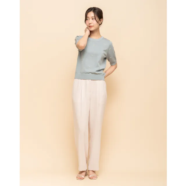 【perng yuh 芃諭名品】都會柔調 前褶 西裝褲(2025 SS Collection|4A春夏新品上市)