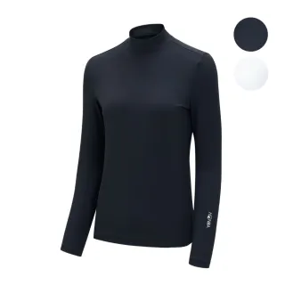 【HONMA 本間高爾夫】女款防曬速乾長袖上衣 秋冬款 高爾夫球專櫃品牌(XS-L白色、黑色HWJQ704R998)