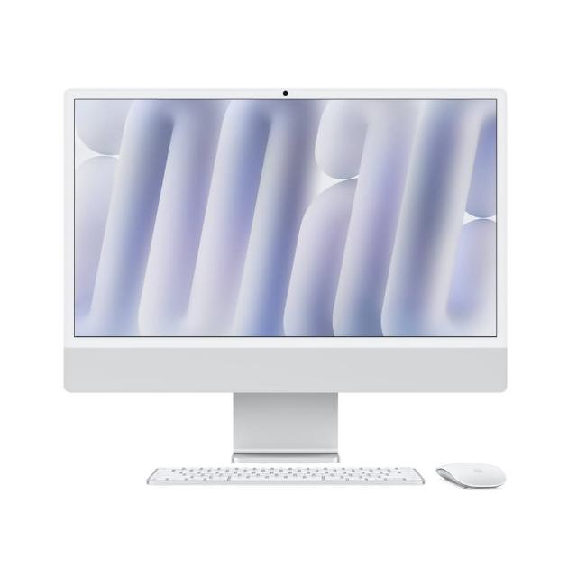 【Apple】特規機 2024 iMac 24吋 M4晶片 10核心CPU與10核心GPU 16G/512G SSD/奈米紋理玻璃