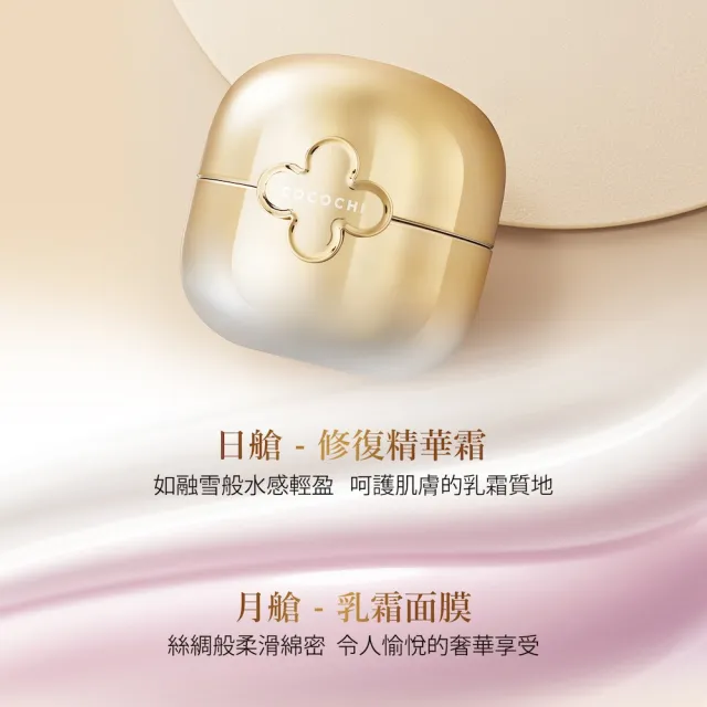 【cocochi】AG極緻奢養乳霜面膜_第3代小金罐(20g乳霜+60g面膜)