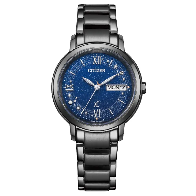 【CITIZEN 星辰】XC Hebe田馥甄聯名台灣限定款光動能潮流腕錶 32.5mm(EW2428-59L)
