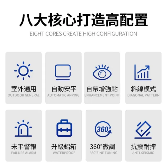 【Cang小達】5線觸控式水平儀 雷射水平儀 超亮高精度綠光5線（兩電+升級鋁箱）(投線儀/紅外線打斜線)