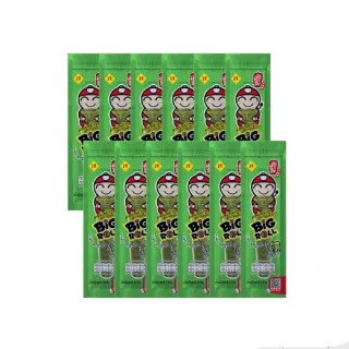 【泰國小老板】海苔捲分享包 原味/辣味(12支入 全素)