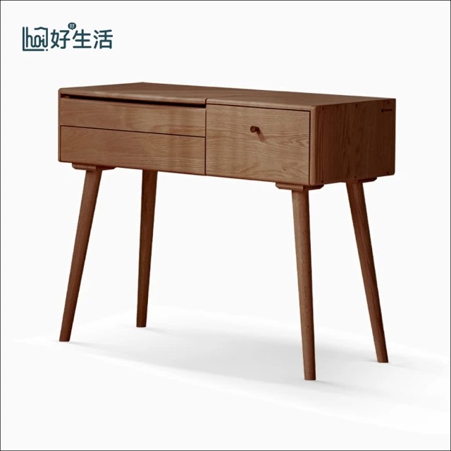 文創集 威比爾雙色3.1尺開合式鏡面組合(含化妝椅)折扣推薦