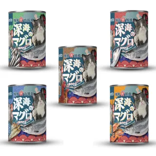 【vosto】大盛深海鮪魚罐400g*24罐(貓罐/鮪魚罐/深海罐/成貓/全齡貓)