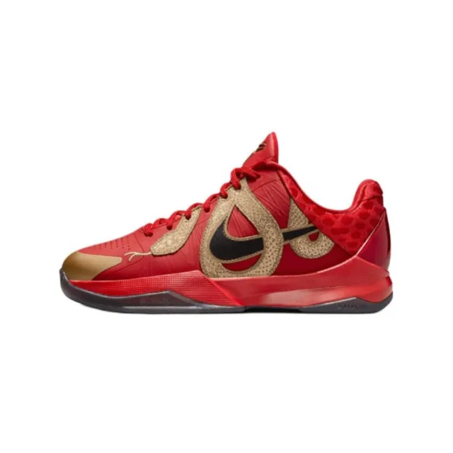 【NIKE 耐吉】Nike Kobe 5 Protro 蛇年限定 大學紅 GS 輕巧 低筒 緩震 運動鞋 休閒鞋 大童鞋 HM3753-600
