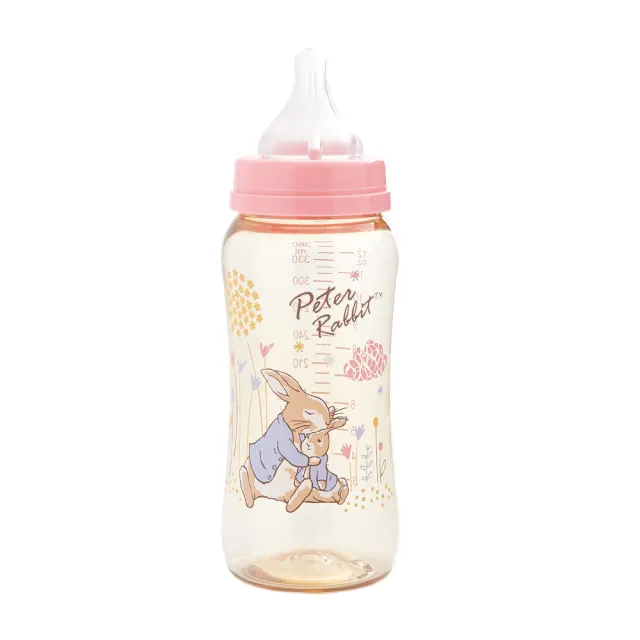 【奇哥官方旗艦】比得兔PPSU寬口奶瓶-360ml(2色選擇)