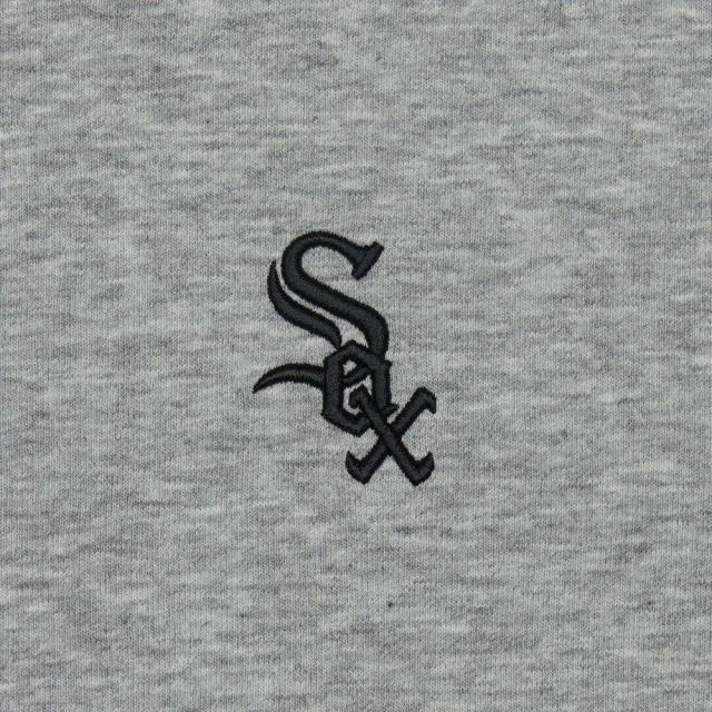 【MLB】小Logo拉鍊連帽外套 芝加哥白襪隊(3ATRB0151-44MGS)