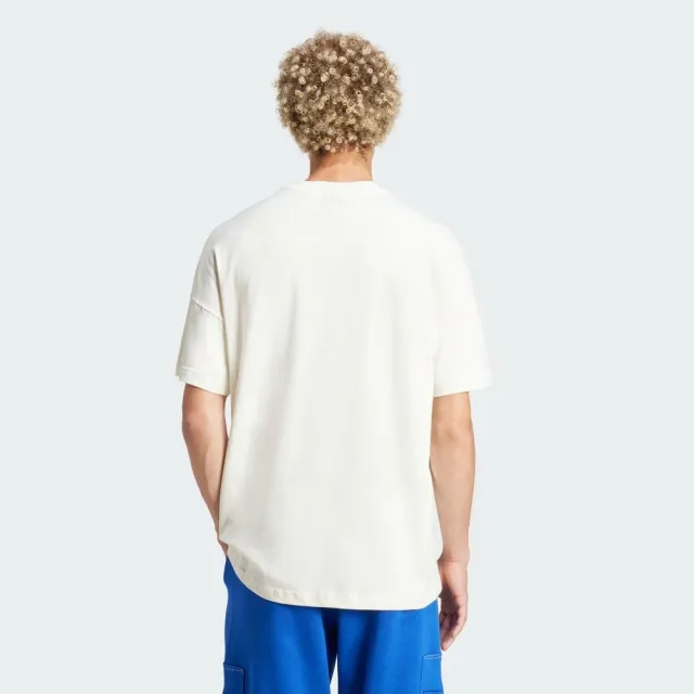 【adidas 愛迪達】M A SZN G T 男 T恤 運動上衣 休閒短袖 舒適 穿搭 米白(JJ3660)