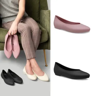 【Crocs官方直營】女鞋 魯克林尖頭平底鞋(210169-5PG)