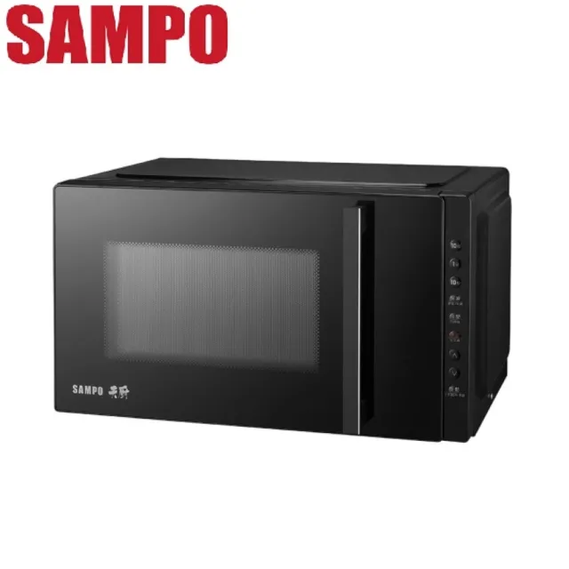 【SAMPO 聲寶】25L 轉盤式微電腦微波爐 -(RE-J253TM)