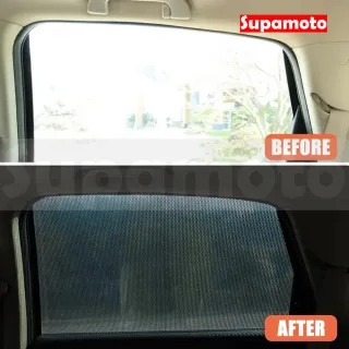 【Supamoto】大尺寸—遮陽靜電車窗貼72x52cm(玻璃/網點/網眼/防曬/隔熱貼/隱匿/隱密/隔熱紙)