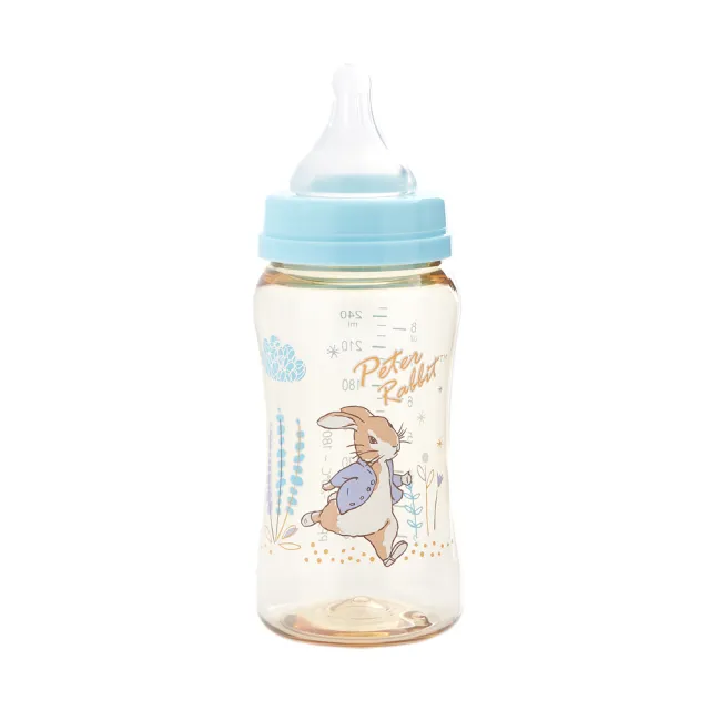 【奇哥】比得兔PPSU寬口奶瓶-240ml(2色選擇)