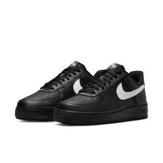 【NIKE 耐吉】AF1 AIR FORCE 1 07 黑 白勾 休閒鞋 男款 穿搭 運動(FZ0627-010)