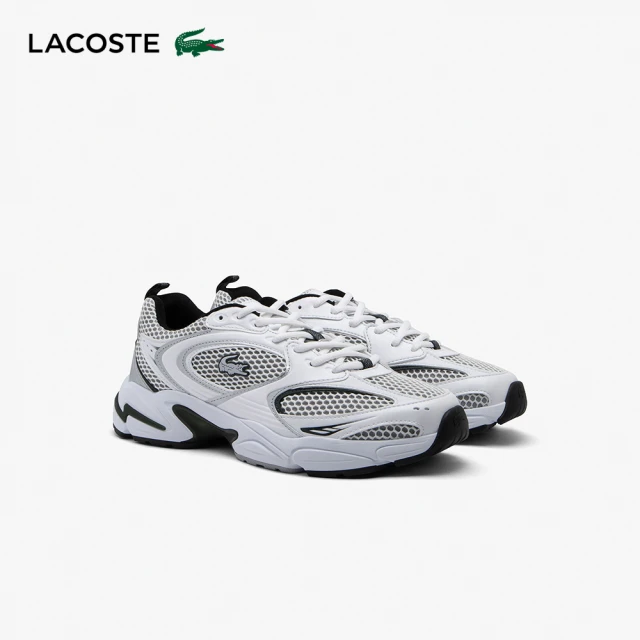 LACOSTE STORM 96 男鞋 休閒鞋 運動鞋 經典復古 Y2K風格 530 白黑(49SMA0021_1R5)