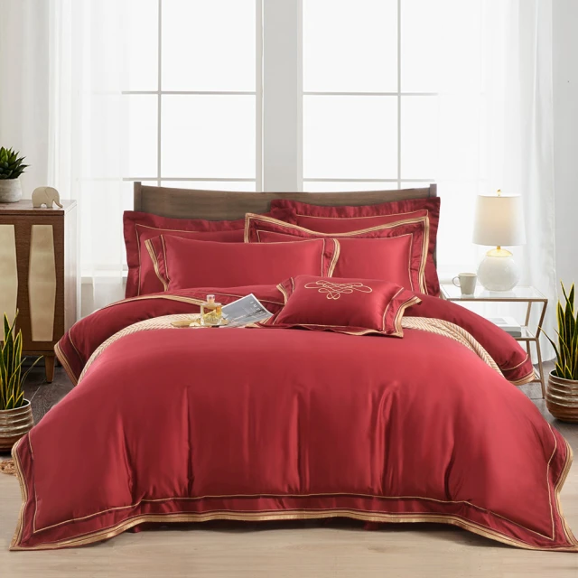 織眠家族 頂級60支萊賽爾四件式兩用被床包組 寶貝熊熊(加大