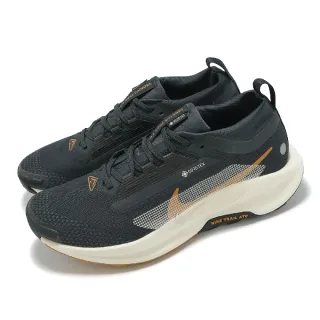 【NIKE 耐吉】防水越野跑鞋 Pegasus Trail 5 GTX 男鞋 黑 橘 機能 戶外 小飛馬 運動鞋(FQ0908-007)