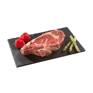 【勝崎生鮮】美國藍絲帶極黑厚切帶骨OP肋眼牛排14盎司2片組(400公克±10% / 1片)