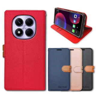 【CITY都會風】紅米Redmi Note 14 Pro / 14 Pro+ 5G 插卡立架磁力手機皮套 有吊飾孔