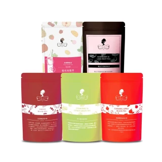 【午茶夫人】精選風味茶系列x1袋任選(紅茶/綠茶/烏龍茶/水果茶)