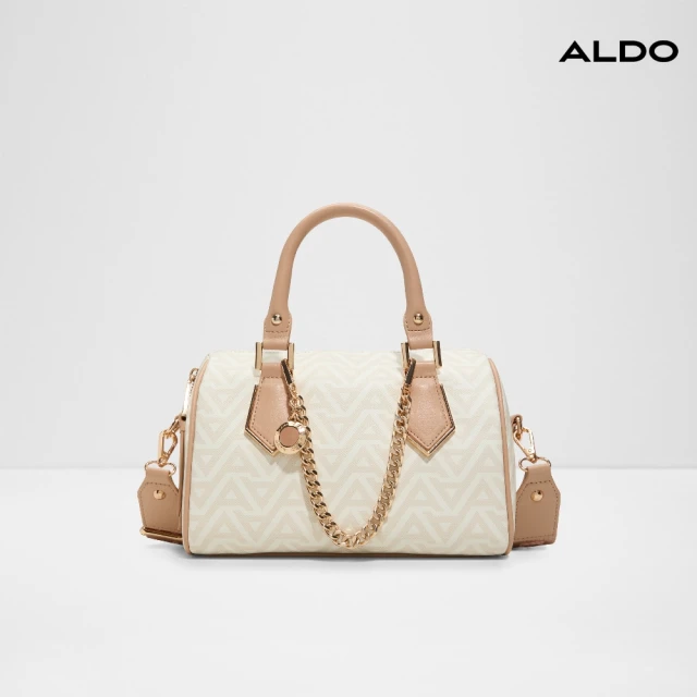 ALDO OCAELI-時尚經典菱格造型後背包-女包(白色)