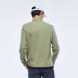 【NAUTICA】官方旗艦 男裝 多層次假兩件長袖POLO衫(綠色)