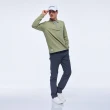 【NAUTICA】官方旗艦 男裝 多層次假兩件長袖POLO衫(綠色)