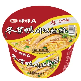 【味丹】味味Ａ冬菜鴨肉湯粉絲12碗/箱