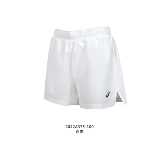 【asics 亞瑟士】女網球2IN1短褲-吸濕排汗 運動 休閒 網球(2042A375-100)