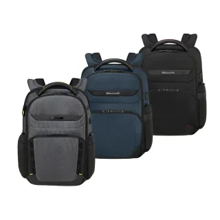 【Samsonite 新秀麗】PRO-DLX 6 輕量防彈尼龍防潑水商務多功能筆電後背包/雙肩包/電腦包15.6吋(多色可選)