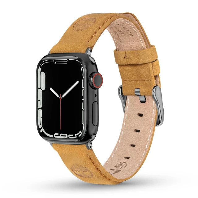 Timberland 天柏嵐 Apple Watch 錶帶 42/44/45mm 適用 磨砂皮革(不含手錶)