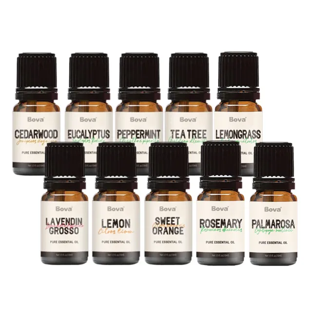 【Bova 法柏精品香氛】天然單方精油10ml 多款任選