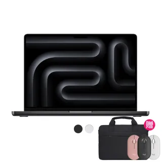 【Apple】無線滑鼠+電腦包★2024 MacBook Pro 16吋 M4 Pro晶片 14核心CPU與20核心GPU 24G/512G SSD