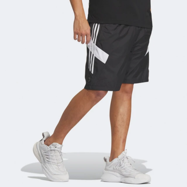 adidas 愛迪達 短褲 男款 運動褲 3ST SHORTS 黑 IX2728