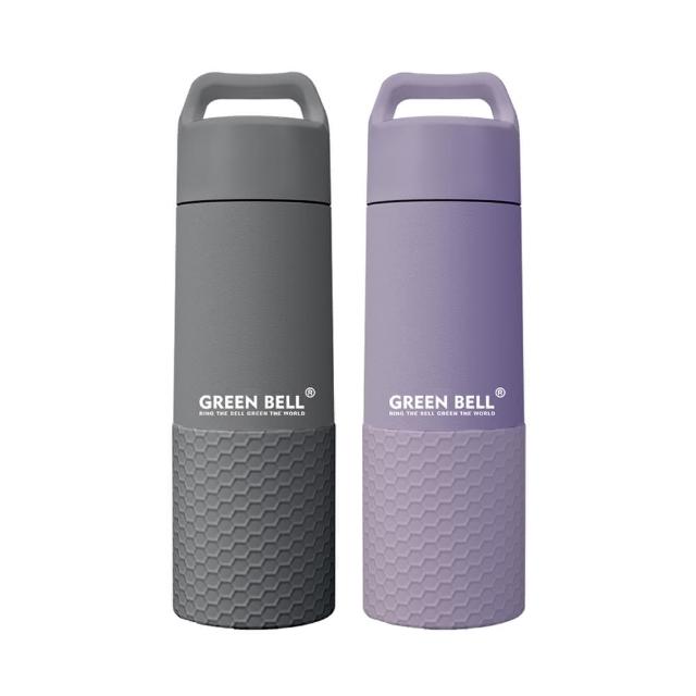 【GREEN BELL 綠貝】2入組 不鏽鋼輕瓷保溫杯850ml(陶瓷內膽 好洗不留異味 輕巧 保溫 保冷 保冰 SGS)