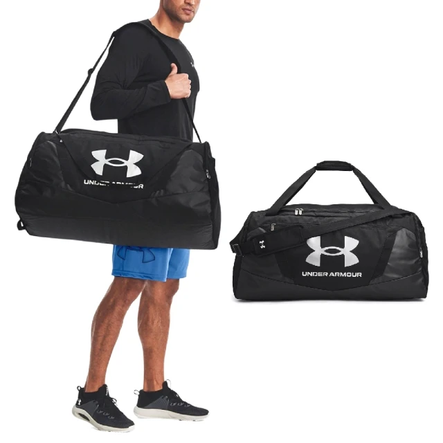 UNDER ARMOUR 旅行包 Undeniable 5.0 黑 銀 防潑水 大空間 健身包 旅行袋 側背包 包包 UA(1369224001)